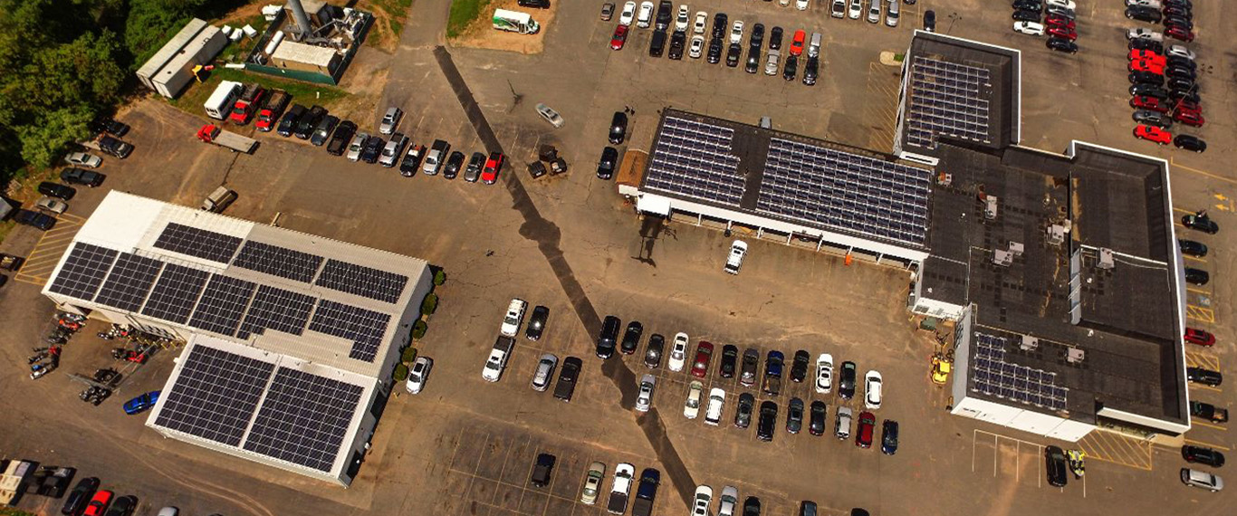 Scranton Motors, Vernon, CT SepiSolar