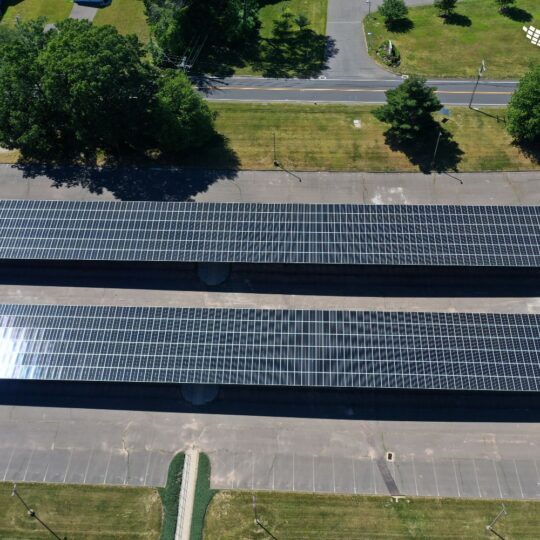 Windsor Commercial Solar Project Full Width View